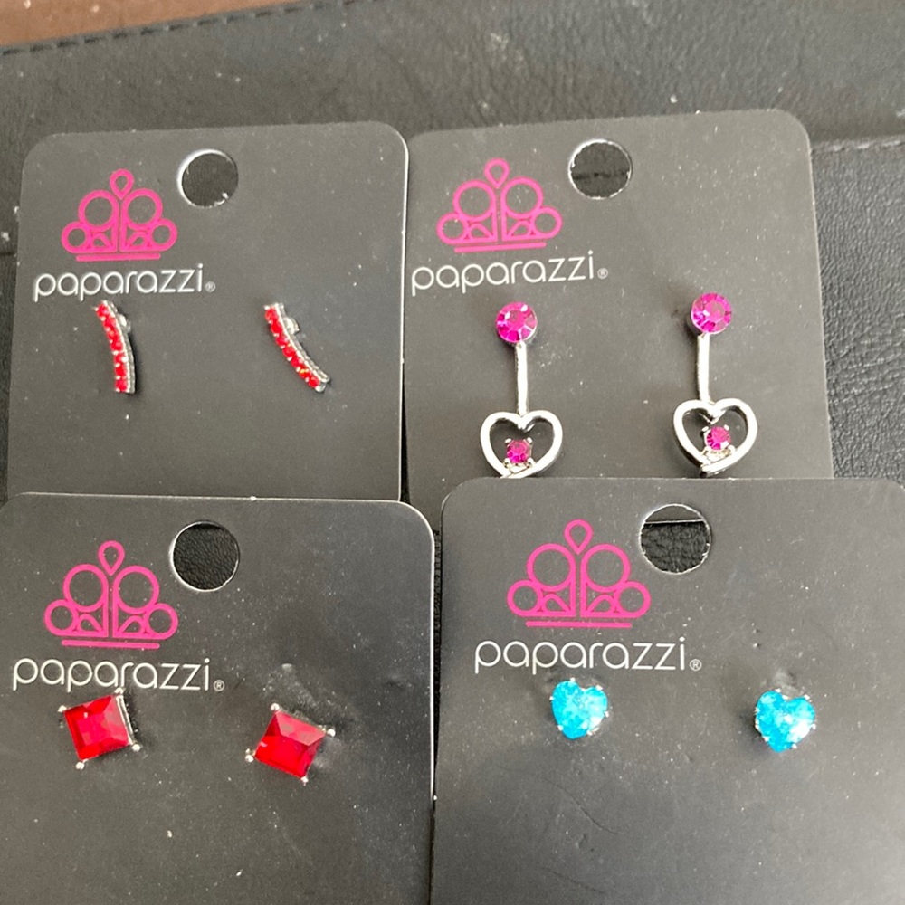 Cute  costume  Jewelry  (earrings- 4 pairs) $3 each or4 for $10.